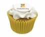 Vanilla Frosted Cupcakes - Yellow