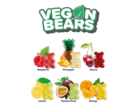 Large Sweet Paint Tins - Vegan Bears