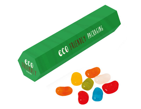 Eco Hex Sweet Tube - Jelly Beans