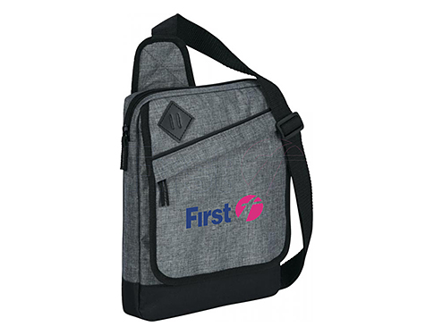 Carbon Conference Tablet Bags - Grey