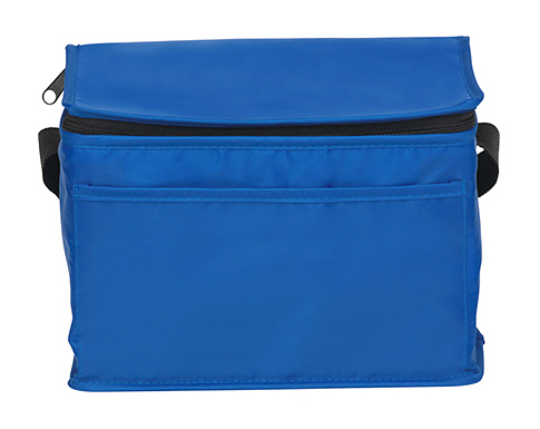 Taurus 6 Can Eco Recycled Foldable Cooler Bags - Royal Blue