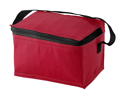 Buttercup 6 Can Budget Cooler Bags - Red