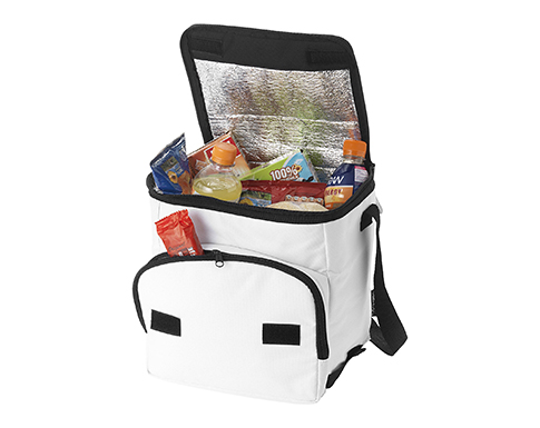 Chicago Foldable Cooler Bags - White