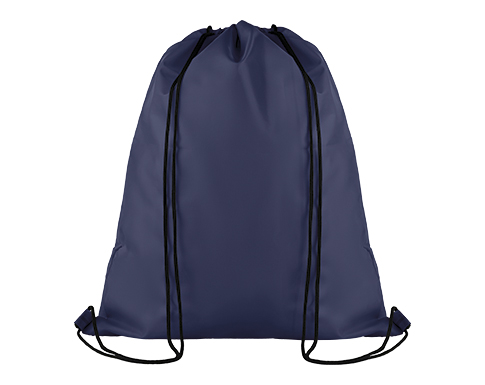 Alchemy Pocket Drawstring Bags - Navy Blue