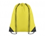 Event RPET Polyester Drawstring Bags - Yellow
