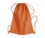 Scarborough Non-Woven Drawstring Bags - Orange