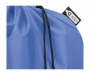 Recycled Plastic Bottles RPET Polyester Drawstring Bags - Royal Blue