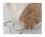 Cedar Natural Cotton Cork Drawstring Bags - Natural