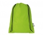 Amazon RPET Recycled Drawstring Bags - Lime Green