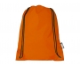 Amazon RPET Recycled Drawstring Bags - Orange