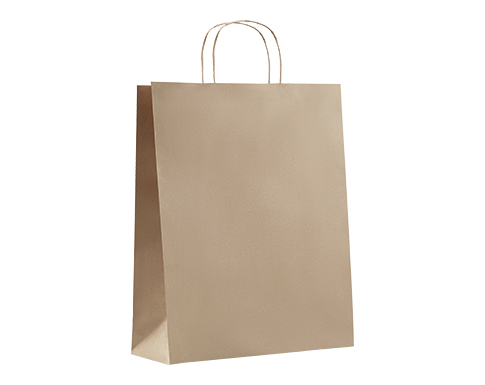 Langthwaite Large Recycled Paper Bags - Natural
