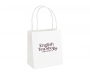 Brookvale Small Twist Handled Recyclable Paper Bags - White