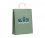 Langthwaite Large Recycled Paper Bags - Green