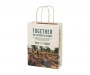 Stockley Agricultural Waste Twist Handled Paper Bags - Medium - Natural