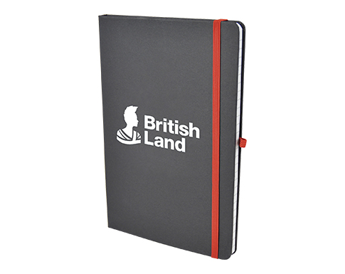Sherwood A5 Recycled Notebooks - Red