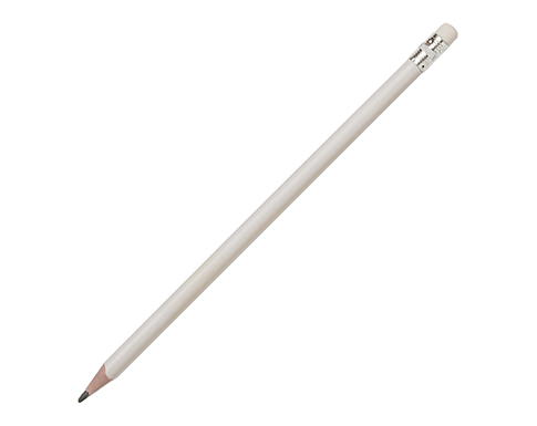 Recycled Plastic Pencils - White