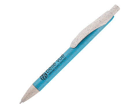 Oxbridge Wheat Straw Pens - Cyan