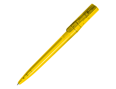 Dundee Recycled PET Pens - Yellow