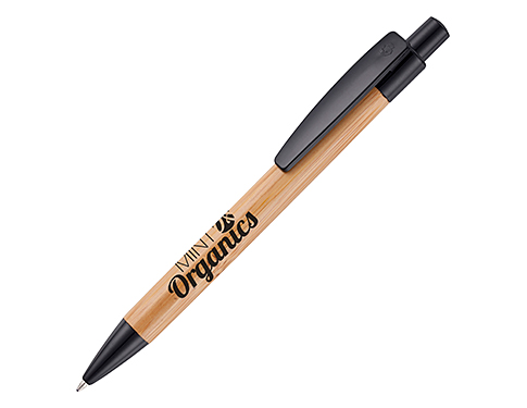 Texas Sustainable Bamboo Pens - Black
