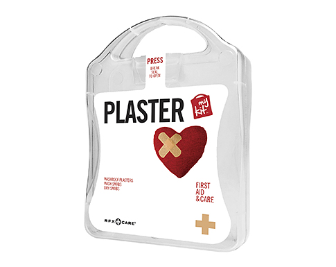 MyKit Plaster First Aid Survival Cases - White