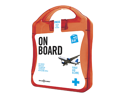 MyKit On Board Travel First Aid Kits - Red