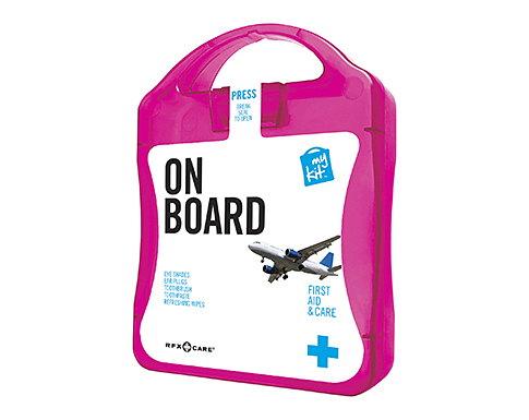 MyKit On Board Travel First Aid Kits - Magenta
