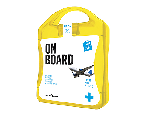MyKit On Board Travel First Aid Kits - Yellow
