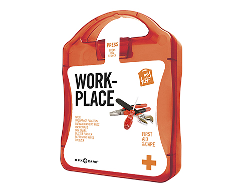 MyKit Workplace First Aid Survival Case - Red