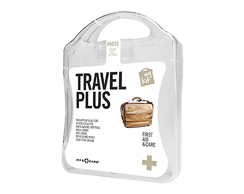 MyKit Travel Plus First Aid Survival Cases - White