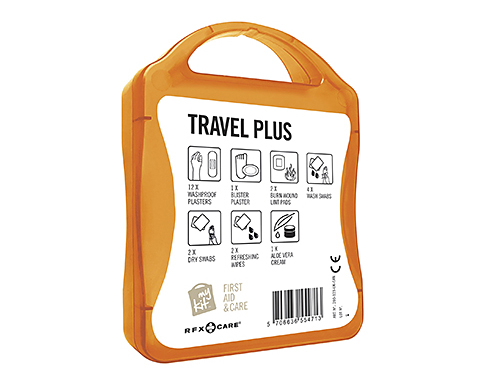 MyKit Travel Plus First Aid Survival Cases - Orange