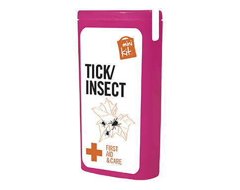 MyKit Mini Tick And Insect First Aid Packs - Magenta