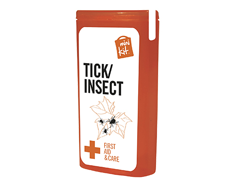 MyKit Mini Tick And Insect First Aid Packs - Red
