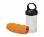 Wembley Cooling Towel In Container - Orange