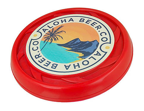 Turbo Recycled Frisbees - Red