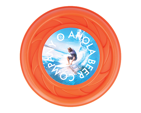 Mini Turbo Recycled Frisbees - Orange