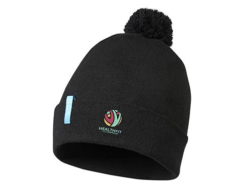 Olympic GRS Sustainable Beanie Hats - Black
