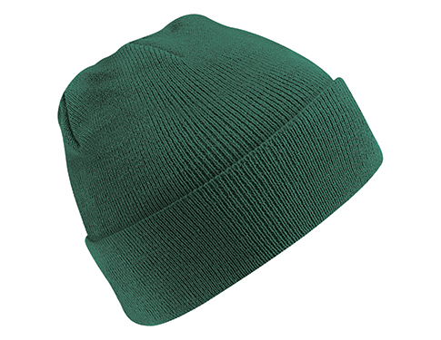 Beechfield Original Cuffed Beanie Hats - Bottle Green