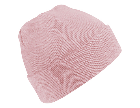 Beechfield Original Cuffed Beanie Hats - Dusky Pink