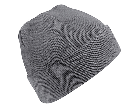 Beechfield Original Cuffed Beanie Hats - Graphite Grey