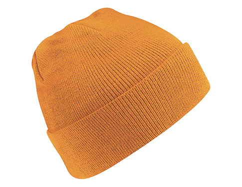 Beechfield Original Cuffed Beanie Hats - Orange