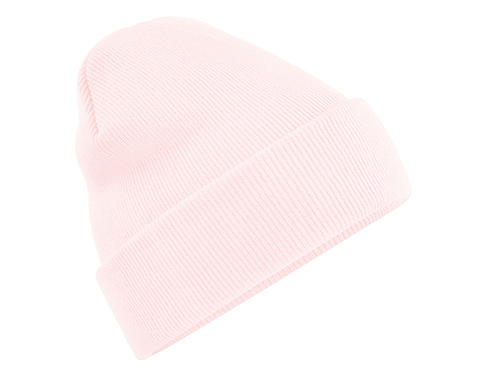 Beechfield Original Cuffed Beanie Hats - Pastel Pink
