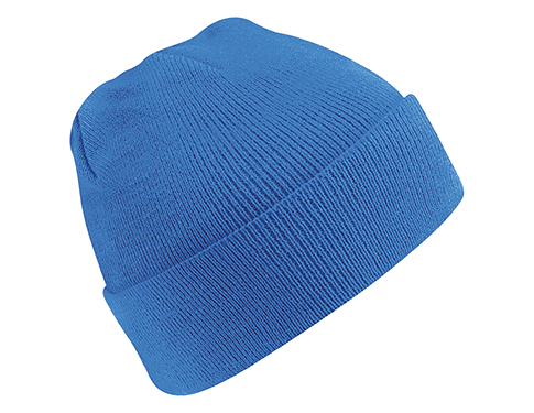 Beechfield Original Cuffed Beanie Hats - Sapphire Blue
