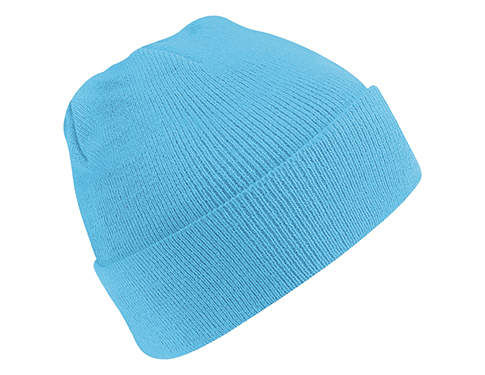 Beechfield Original Cuffed Beanie Hats - Surf Blue