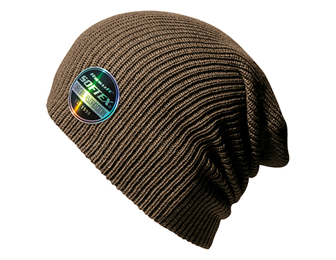 Result Core Softex Beanie Hats - Chocolate