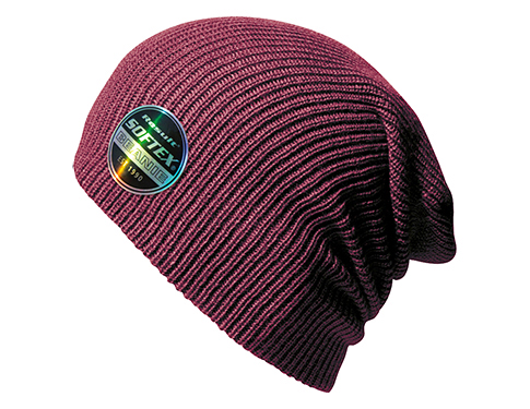 Result Core Softex Beanie Hats - Claret