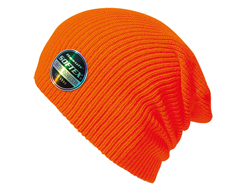 Result Core Softex Beanie Hats - Fluorescent Orange
