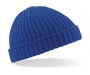 Beechfield Knitted Trawler Beanie Hats - Bright Royal
