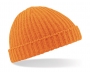 Beechfield Knitted Trawler Beanie Hats - Orange