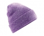 Beechfield Original Cuffed Beanie Hats - Heather Purple