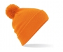 Beechfield Original Pom Pom Beanie Hats - Orange
